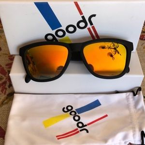 Goodr running sunglasses.